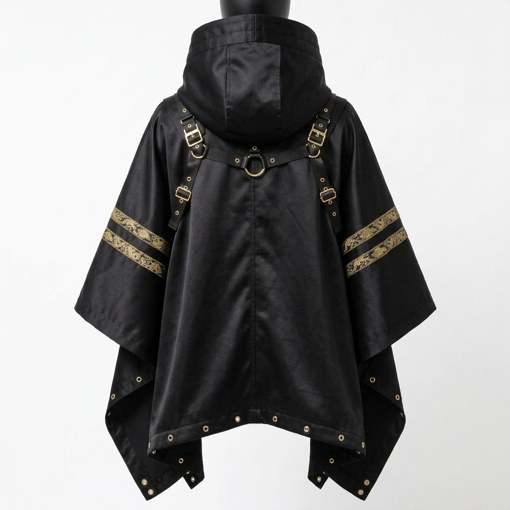 Black Gold Tactical Poncho Cape