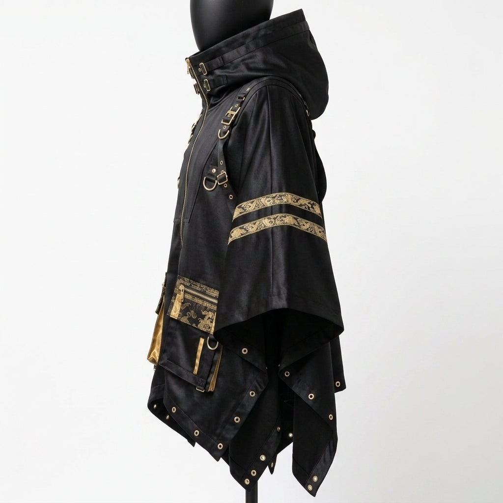 Black Gold Tactical Poncho Cape