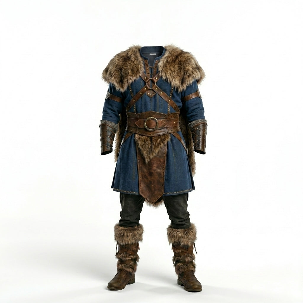 Handmade Viking Warrior Costume Set